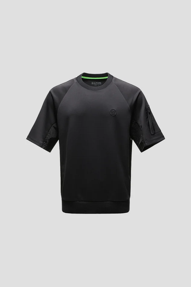 JERSEY WOVEN HYBRID T-SHIRTS